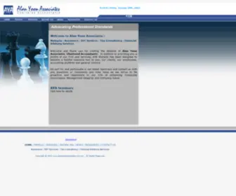 Alanyoonassociates.com(Malaysia Accountancy Services) Screenshot