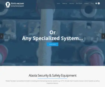 Alaola.com(Alaola Security Company) Screenshot
