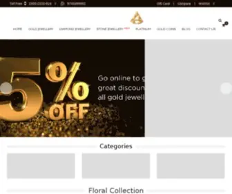 Alapattdiamonds.com(Jewellery Online Shopping) Screenshot