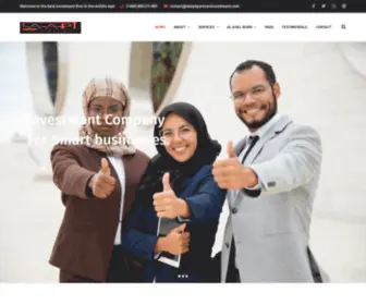 AlaqElpartnersinvestment.com(Al Aqel and Partners Investment) Screenshot