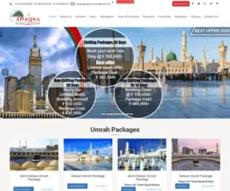 AlaqSaglobalservices.com(Best Umrah Packages 2020) Screenshot