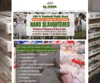 AlaqSahalal.com(AL-AQSA Zabihah Halal Meat and Poultry) Screenshot