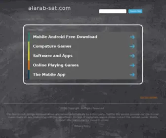 Alarab-Sat.com(العرب سات) Screenshot