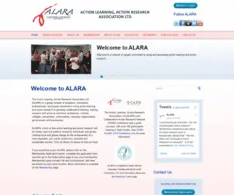 Alarassociation.org(Action Learning Action Research Association Ltd) Screenshot