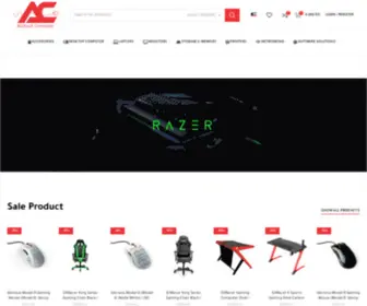 Alarbashcomputer.com(Online store in Kuwait for online gaming equipment) Screenshot