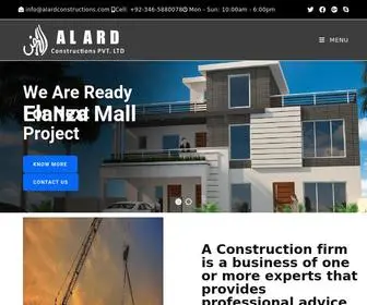 Alardconstructions.com(Alard Contruction) Screenshot