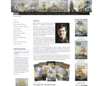 Alaricbond.com(Alaric Bond Official Web Site) Screenshot