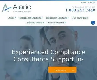 Alariccompliance.com(Financial Advisors) Screenshot