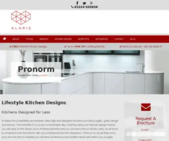 Alarisavenue.co.uk(Bathrooms and kitchens at the lowest UK prices) Screenshot