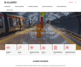 Alarko.com.tr(Ana Sayfa) Screenshot