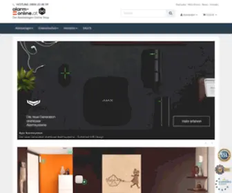 Alarm-Online.at(Alarmanlagen und Sicherheitstechnik bei ✓ Alarmanlagen) Screenshot