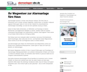 Alarmanlagen-ABC.de(Große deutsche Alarmanlagen) Screenshot