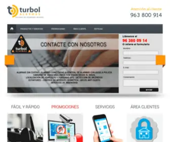 Alarmasturbol.com(Alarmas Turbol) Screenshot