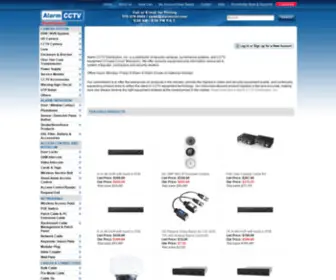 Alarmcctv.com(Alarm CCTV Distribution) Screenshot