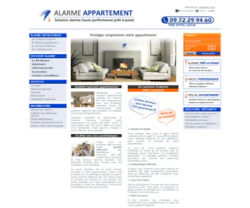 Alarme-Appartement.fr(Alarme appartement) Screenshot