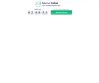 Alarmeonline.com.br(Alarme Online) Screenshot