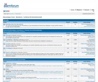 Alarmforum.de(Alarmanlagen-Forum) Screenshot