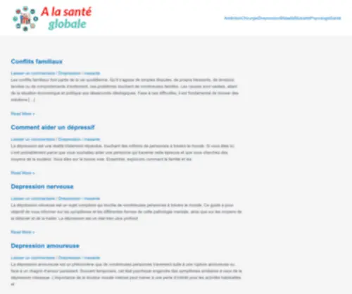 Alasanteglobale.com(Théories alternatives du cancer) Screenshot