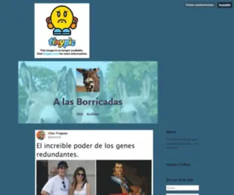 Alasborricadas.com(Alasborricadas) Screenshot