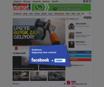 Alasehirmanset.com(Alaşehir Manşet) Screenshot