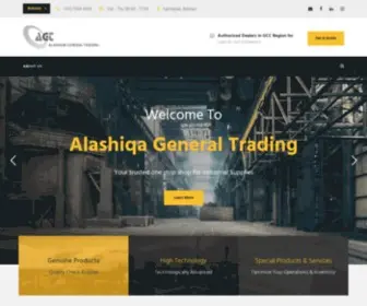 Alashiqa.com(Industrial supplier based in the Kingdom of Bahrain) Screenshot