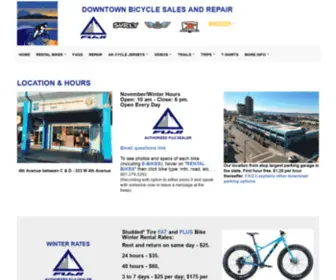 Alaska-Bike-Rentals.com(Downtown Bicycle Sales and Repair) Screenshot