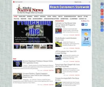Alaska-Native-News.com(Alaska Native News) Screenshot
