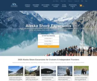 Alaska-Shoreexcursions.com(Alaska Shore Excursions) Screenshot