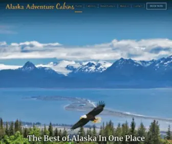 Alaskaadventurecabins.com(Alaska Adventure Cabins) Screenshot