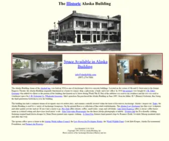 Alaskabldg.com(The Historic Alaska Building) Screenshot