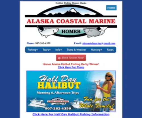 Alaskacoastalmarine.com(Alaska Coastal Marine) Screenshot