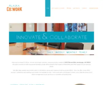 Alaskacowork.com(We work like you work) Screenshot