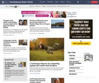 Alaskadispatch.com(Anchorage Daily News) Screenshot
