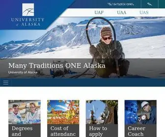 Alaska.edu(UA System) Screenshot