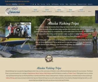 Alaskafishon.com(Alaska Fishing) Screenshot