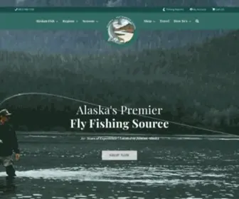 Alaskaflyfishinggoods.com(Alaska Fly Fishing Goods) Screenshot