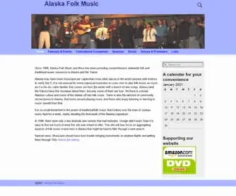 Alaskafolkmusic.org(Alaska Folk Music) Screenshot