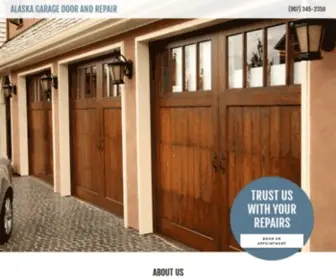 Alaskagaragedoorrepair.com(Alaska Garage Door and Repair) Screenshot