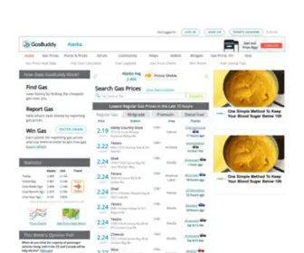 Alaskagasprices.com(Alaska Gas Prices) Screenshot