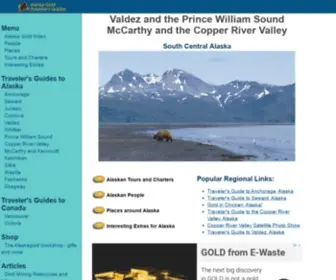 Alaskagold.com(Alaska Gold Adventures) Screenshot