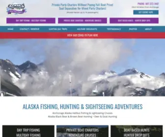 Alaskagoodtimecharters.com(Anchorage AK Halibut Fishing Charters) Screenshot