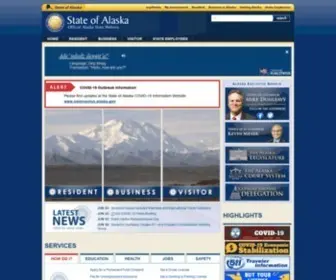 Alaska.gov Screenshot