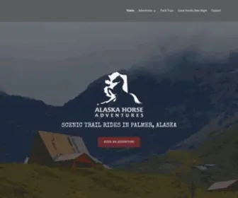 Alaskahorseadventures.com(Alaska Horse Adventures) Screenshot