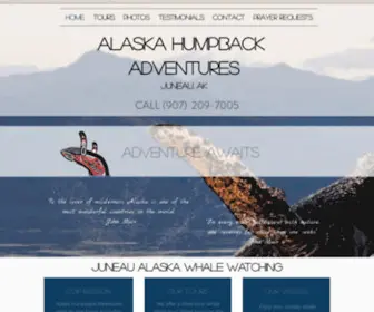 Alaskahumpbackadventures.com(Alaska Humpback Adventures) Screenshot