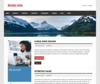 Alaskajobs.us(Find jobs in Alaska) Screenshot