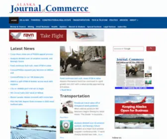 Alaskajournal.com(Alaska Journal breaks the news) Screenshot