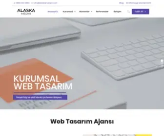 Alaskamedya.com(Kurumsal Web Tasarım Firması) Screenshot