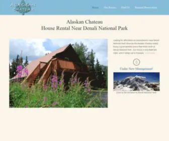 Alaskanchateau.com(Denali Rooms for Rent) Screenshot