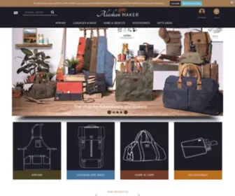 Alaskanmaker.fr(Accessoires pour Baroudeurs et Makers) Screenshot