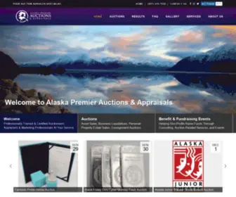 Alaskapremierauctions.com(Alaska Premier Auctions & Appraisals) Screenshot